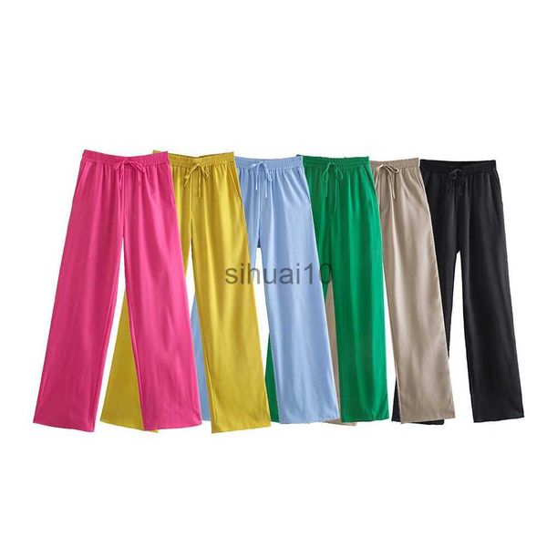 women's pants capris xeasy 2021 new summer women vintage solid pants female bottoms elastic high waist casual chic streetwear trousers, Black;white
women's pants capris xeasy 2021 new summer women vintage solid pants female bottoms elastic high waist casual chic streetwear trousers, Black;white