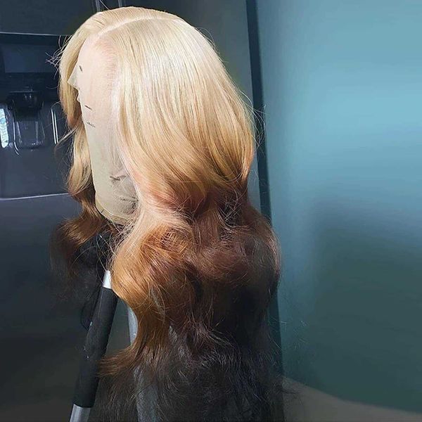 nxy colored lace front wig synthetic brown wig blonde 613 roots with black ends body wave transparent lace frontal wig cosplay 230524, Black;brown
nxy colored lace front wig synthetic brown wig blonde 613 roots with black ends body wave transparent lace frontal wig cosplay 230524, Black;brown