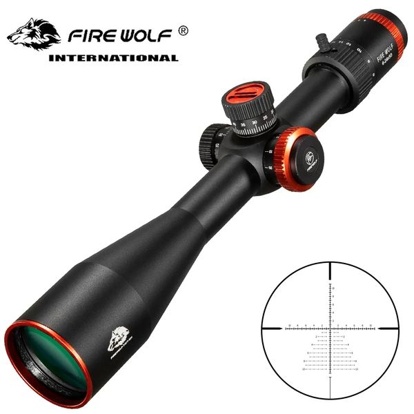 Image of FIRE WOLF QZ 6-24X50 FFP Hunting Tactical Optical sight Sniper Rifle Scope Airsoft accessories Spotting scope for rifle hunting