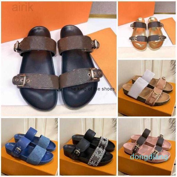 designer womens slippers bom dia mule sandals flat slippers canvas beach sandal rubber bottom summer leather old floral slipper, Black
designer womens slippers bom dia mule sandals flat slippers canvas beach sandal rubber bottom summer leather old floral slipper, Black