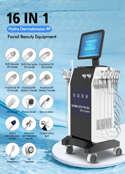 16 in 1 hydro dermabrasion jet peel oxygen light facial face lifting beauty machines pdt therapy
16 in 1 hydro dermabrasion jet peel oxygen light facial face lifting beauty machines pdt therapy