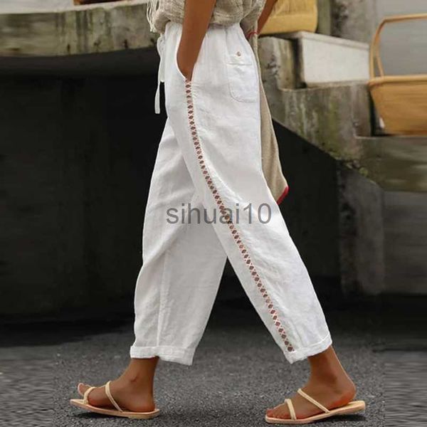 women's pants capris harajuku vintage plain cotton linen pants women side hollow lace design trousers new spring summer pocket tie-up s, Black;white
women's pants capris harajuku vintage plain cotton linen pants women side hollow lace design trousers new spring summer pocket tie-up s, Black;white