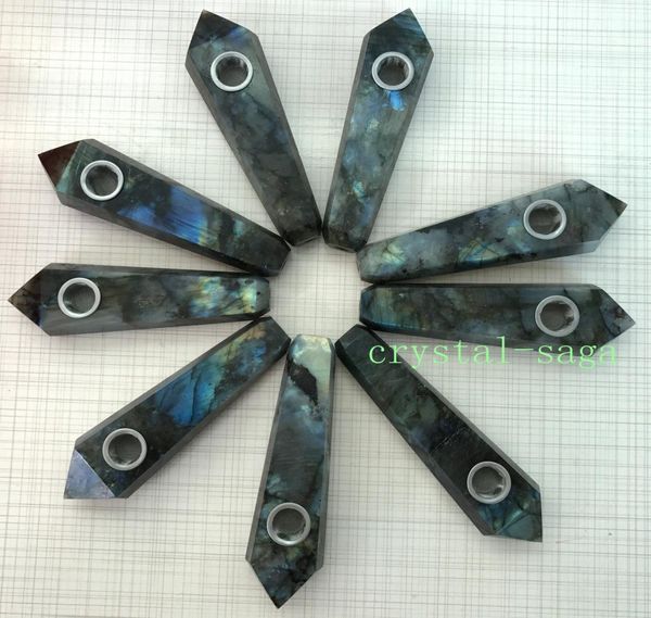 whole natural crystal smoking pipes natural labradorite point gem light quartz crystal wand hand carved smoking pipes2346188, Black
whole natural crystal smoking pipes natural labradorite point gem light quartz crystal wand hand carved smoking pipes2346188, Black