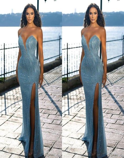 sweetheart mermaid evening dresses sequin beaded prom gowns with side split party dress5586302, Black;red
sweetheart mermaid evening dresses sequin beaded prom gowns with side split party dress5586302, Black;red