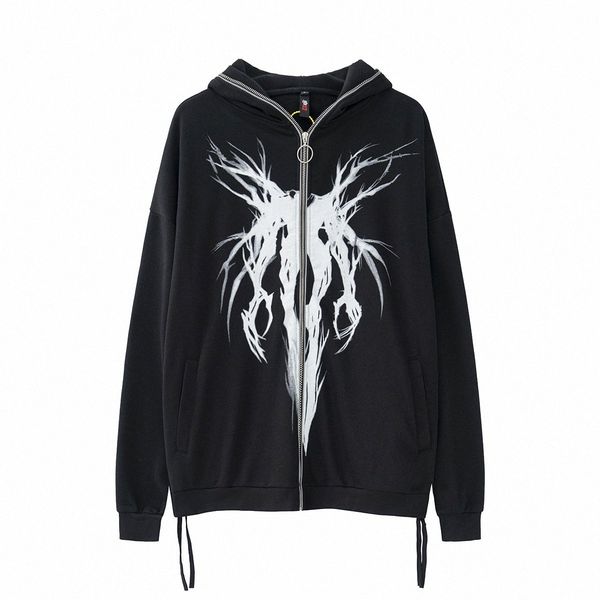 tide card log european and american fashion brand sweater cardigan high street dark hip hop metal zipper hooded thin coat m67m#, Black
tide card log european and american fashion brand sweater cardigan high street dark hip hop metal zipper hooded thin coat m67m#, Black