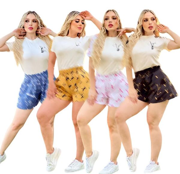 women's tracksuits 2023 summer new letter printing short sleeve shorts women's set designer brand women's two piece set, Gray
women's tracksuits 2023 summer new letter printing short sleeve shorts women's set designer brand women's two piece set, Gray