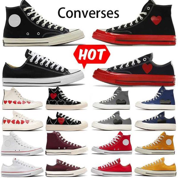 2023 classic casual shoes sneakers 1970s canvas shoes high low all stars sneakers star chuck 70 chucks 1970 name red heart shape platform bi, Black
2023 classic casual shoes sneakers 1970s canvas shoes high low all stars sneakers star chuck 70 chucks 1970 name red heart shape platform bi, Black