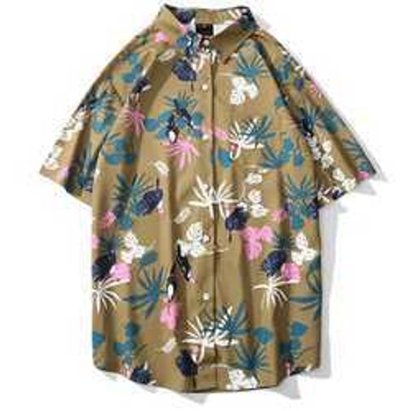 style fashion casual summer cartoon printing cotton polyester short sleeve turn down collar aloha mens tropical shirt ds, White;black
style fashion casual summer cartoon printing cotton polyester short sleeve turn down collar aloha mens tropical shirt ds, White;black
