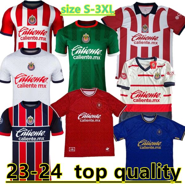 3xl 2023 2024 chivas de guadalara soccer jerseys 200th years anniversary 23 24 liga mx i. brizuela a. vega j. sanchez s. flores, White;black
3xl 2023 2024 chivas de guadalara soccer jerseys 200th years anniversary 23 24 liga mx i. brizuela a. vega j. sanchez s. flores, White;black