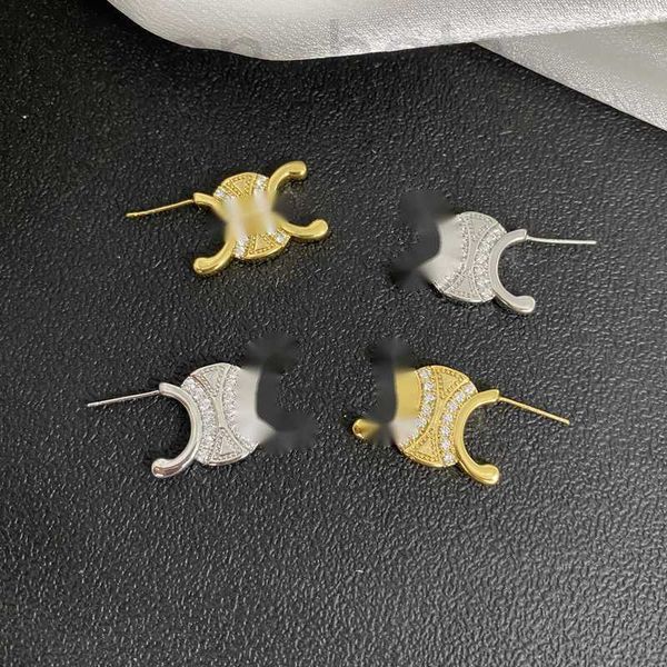 charm designer triumphal arch micro inlaid light luxury earrings french style fragrance design sense simple and versatile women's, Golden
charm designer triumphal arch micro inlaid light luxury earrings french style fragrance design sense simple and versatile women's, Golden
