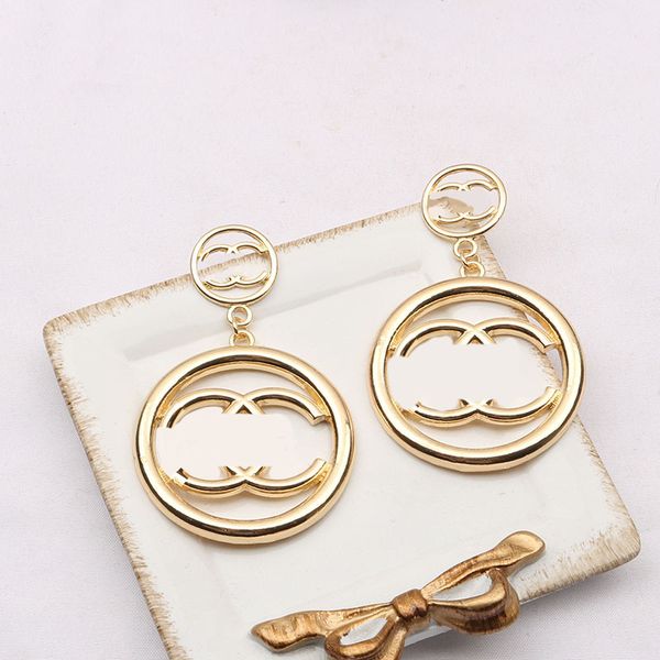 20style 18k gold plated designer brand pendant earring designer double letter fashion round earrings stud women wedding party jewerlry, Golden;silver
20style 18k gold plated designer brand pendant earring designer double letter fashion round earrings stud women wedding party jewerlry, Golden;silver