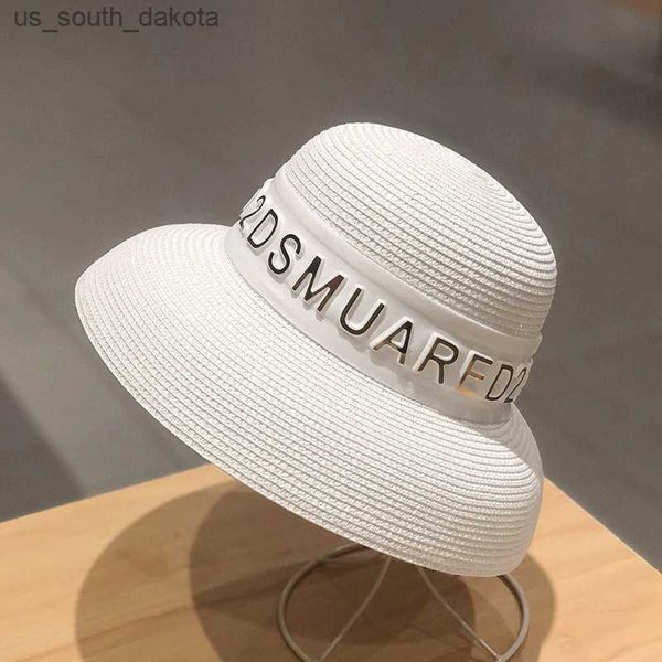 bucket hat flat letters summer ladies sun hat ladies str hat fedora hat british style men and women hat letters panama l230523, Blue;gray
bucket hat flat letters summer ladies sun hat ladies str hat fedora hat british style men and women hat letters panama l230523, Blue;gray
