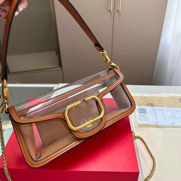 designer womens shoulder bag summer jelly chain crossbody bag pvc flip handbags gold hardware letter buckle purse
designer womens shoulder bag summer jelly chain crossbody bag pvc flip handbags gold hardware letter buckle purse