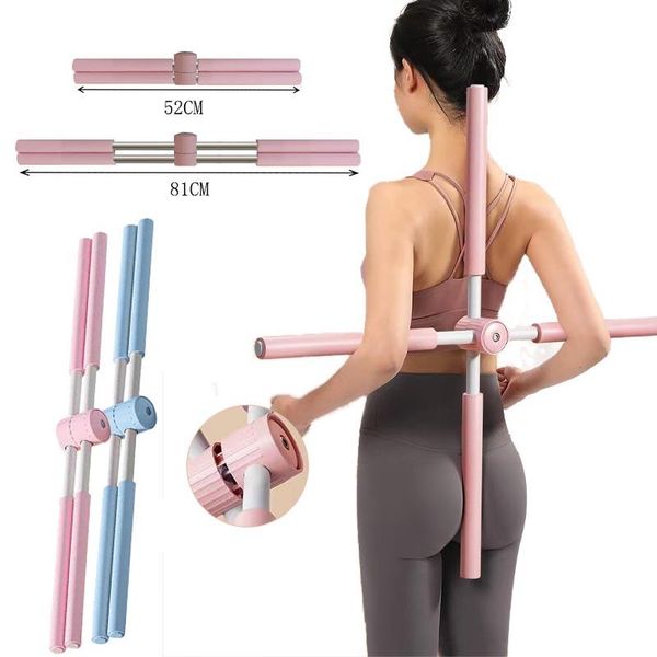 equipment adjustable yoga sticks stainless steel standing training stick gym home sports equipment open shoulder beauty back accessories
equipment adjustable yoga sticks stainless steel standing training stick gym home sports equipment open shoulder beauty back accessories