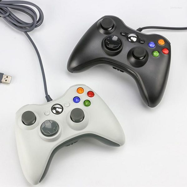 Image of Game Controllers Gamepad For X-box 360 Micro-soft USB Wired Controller PC Cellphone Joypad Console Joystick