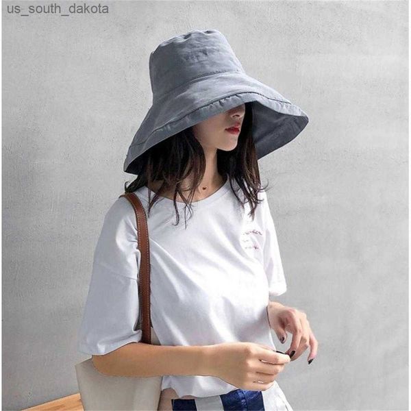 women large-brimmed sun hat fashion peach skin velvet fisherman hat outdoor beach hat bucket hat summer sunscreen sun visor cap l230523, Blue;gray
women large-brimmed sun hat fashion peach skin velvet fisherman hat outdoor beach hat bucket hat summer sunscreen sun visor cap l230523, Blue;gray