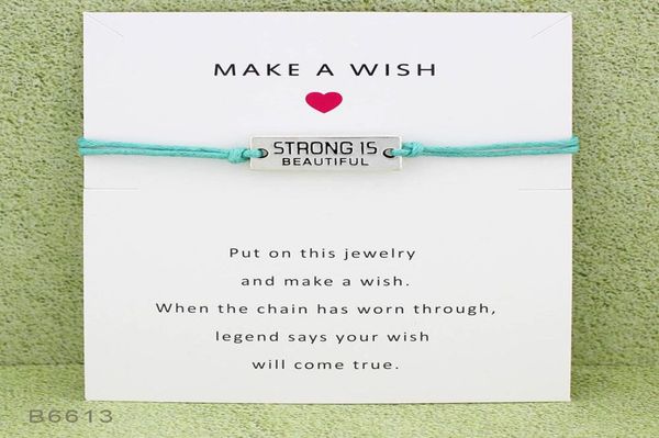 new strong is beautiful charm wish bracelets with gift card girls friendship infinity adjustable wrap bangle for women inspiration8018308, Golden;silver
new strong is beautiful charm wish bracelets with gift card girls friendship infinity adjustable wrap bangle for women inspiration8018308, Golden;silver