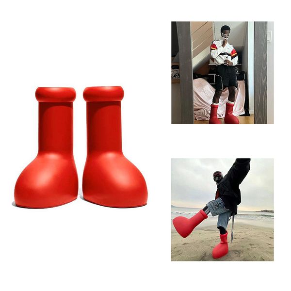astro boy mschf men women rain snow shoe designer boots big red boot thick bottom non-slip booties mens rubber platform waterproof bootie si, Black
astro boy mschf men women rain snow shoe designer boots big red boot thick bottom non-slip booties mens rubber platform waterproof bootie si, Black