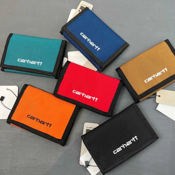 accessories packaging organizers fashion brand carhart wip payton wallet embroidered letter canvas waterproof card bag 3 fold
accessories packaging organizers fashion brand carhart wip payton wallet embroidered letter canvas waterproof card bag 3 fold