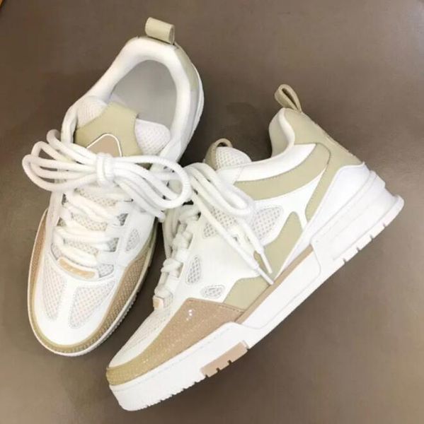 famous brand skate sneaker shoes technical mesh & python-styled embossed leather trainers floral versatile driving airport party dress casua, Black
famous brand skate sneaker shoes technical mesh & python-styled embossed leather trainers floral versatile driving airport party dress casua, Black