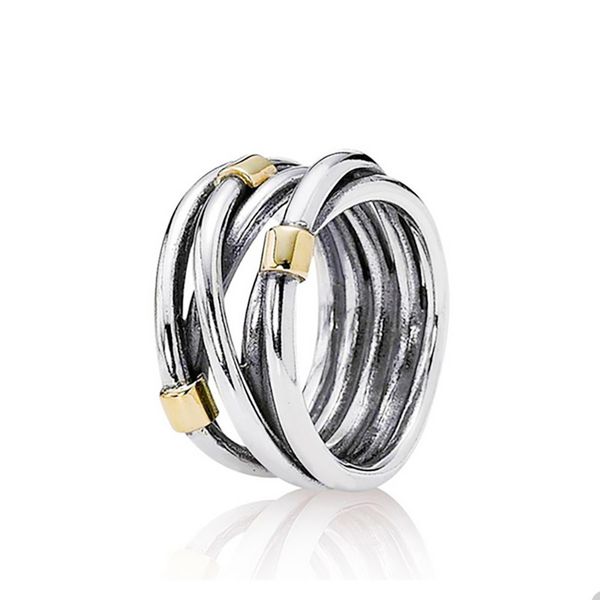 two-tone golden rope ring for pandora authentic sterling silver band rings designer jewelry for women girlfriend gift party rings with origi, Slivery;golden
two-tone golden rope ring for pandora authentic sterling silver band rings designer jewelry for women girlfriend gift party rings with origi, Slivery;golden