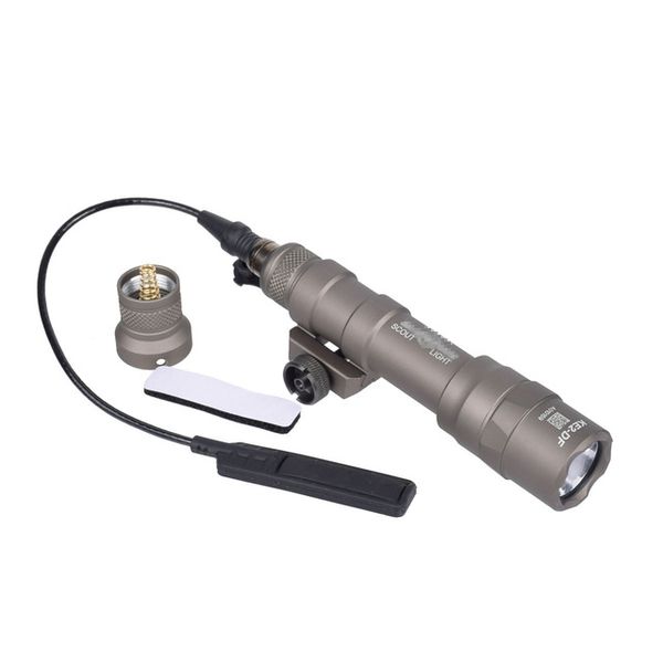 tactical sf m600 m600df scout light rifle flashlight fit 20mm pictinny rail for hk416 ak constant momentary-tan
tactical sf m600 m600df scout light rifle flashlight fit 20mm pictinny rail for hk416 ak constant momentary-tan