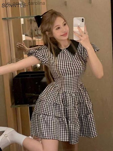 plaid dress mini women short-sleeve princess chic sweet a-line fashion french style gentle retro aesthetic preppy vestido young l230522, Black;gray
plaid dress mini women short-sleeve princess chic sweet a-line fashion french style gentle retro aesthetic preppy vestido young l230522, Black;gray