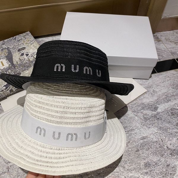 miu simple and fashionable flat white hemp woven beach sunscreen straw hat for women in summer breathable sunshade hat, Blue;gray
miu simple and fashionable flat white hemp woven beach sunscreen straw hat for women in summer breathable sunshade hat, Blue;gray