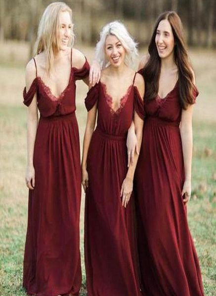 2021 spaghetti lace aline long bridesmaids dresses sweep train customized vestidos de bridesmaid honor of maid formal g3911270, White;pink
2021 spaghetti lace aline long bridesmaids dresses sweep train customized vestidos de bridesmaid honor of maid formal g3911270, White;pink