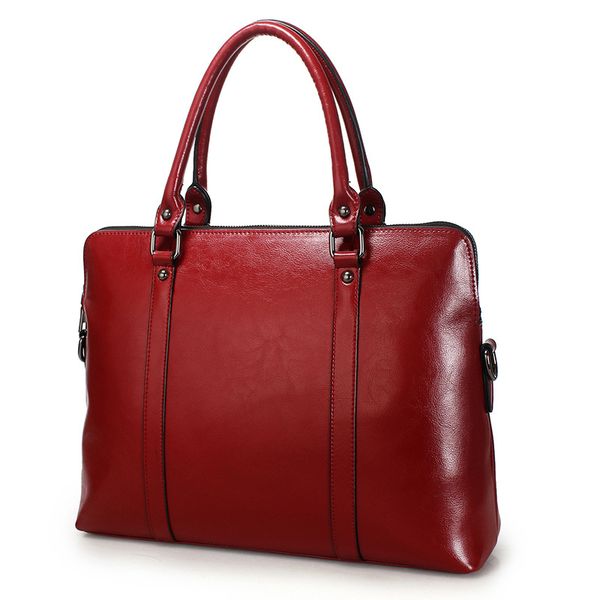 fashion men and women's designer leather bag one shoulder large capacity handbag new briefcase, Black;red
fashion men and women's designer leather bag one shoulder large capacity handbag new briefcase, Black;red