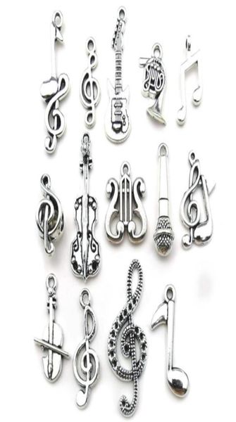 100pcs mixed charms musical guitar note piano french horn saxophone antique silver pendant for making cute earrings pendants neckl3639212, Bronze;silver
100pcs mixed charms musical guitar note piano french horn saxophone antique silver pendant for making cute earrings pendants neckl3639212, Bronze;silver