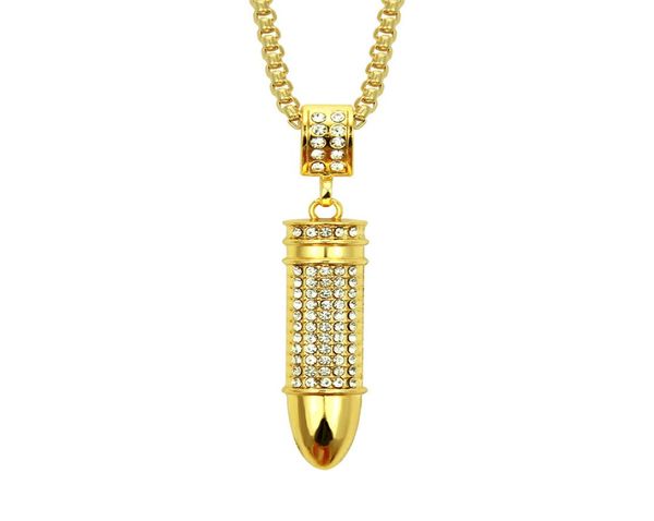 new fashion necklaces hip hop diamond bullet head necklace pendant clavicle chain gold necklace er chain mens hiphop iced out jewelry8253245, Silver
new fashion necklaces hip hop diamond bullet head necklace pendant clavicle chain gold necklace er chain mens hiphop iced out jewelry8253245, Silver