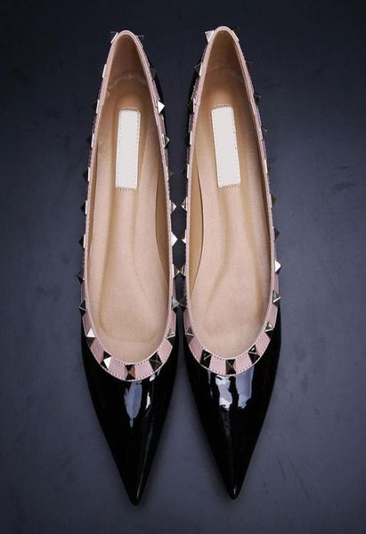 3440 genuine leather v stud ballerina flats rivets wedding shoes blue black nude red yellow pink luxury designer runway cla7054834
3440 genuine leather v stud ballerina flats rivets wedding shoes blue black nude red yellow pink luxury designer runway cla7054834
