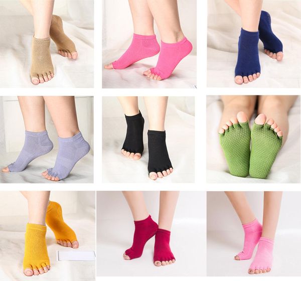2020 womens yoga socks 9 colors five fingers cotton half toe yoga socks nonslip peep toe antislip pilates ankle grip durable ope4478615, Black
2020 womens yoga socks 9 colors five fingers cotton half toe yoga socks nonslip peep toe antislip pilates ankle grip durable ope4478615, Black