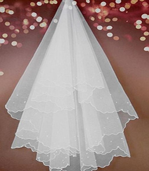2020 style 2t white ivory wedding bridal pearls ribbon edge comb veil bridal veils7283540, Black
2020 style 2t white ivory wedding bridal pearls ribbon edge comb veil bridal veils7283540, Black
