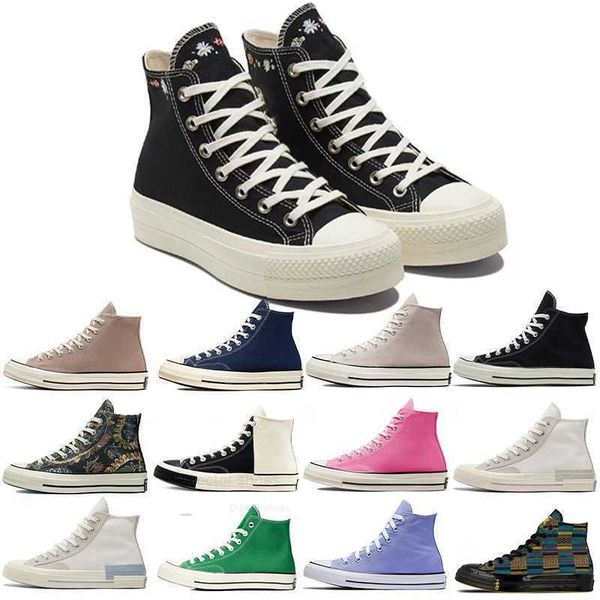classic canvas 1970s sneakers star casual shoes chuck 70 taylor all star lift high black white floral mens women 1970 70s sport sneaker 36-4
classic canvas 1970s sneakers star casual shoes chuck 70 taylor all star lift high black white floral mens women 1970 70s sport sneaker 36-4