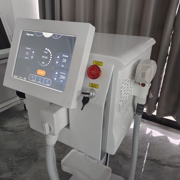 2023 portable 808nm755nm1064nm three wavelength diode laser permanent hair removal cooling painless laser hair removal machine, Black
2023 portable 808nm755nm1064nm three wavelength diode laser permanent hair removal cooling painless laser hair removal machine, Black