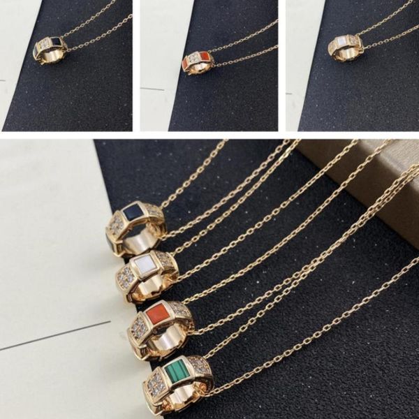 fashion necklace designer jewelry luxury diamond jewellery platinum rose gold chain white black shell spring pendant necklaces wedding gift, Silver 
fashion necklace designer jewelry luxury diamond jewellery platinum rose gold chain white black shell spring pendant necklaces wedding gift, Silver