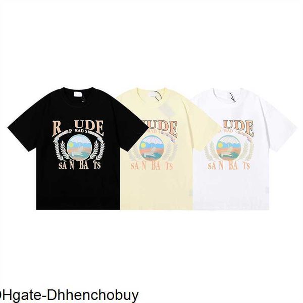 mens tshirt usa brand rhude tee sunset beach letter print short sleeved shirt pure cotton casual loose fitting round neck us size s-xl yy 44, White;black
mens tshirt usa brand rhude tee sunset beach letter print short sleeved shirt pure cotton casual loose fitting round neck us size s-xl yy 44, White;black