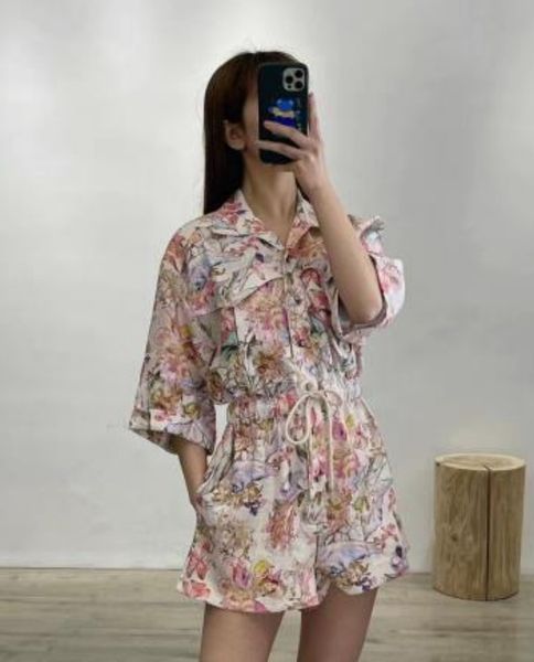 women's jumpsuits & rompers australian designer designs a new autumn 2023 linen print lapel elastic waist jumpsuit shorts, Black;white
women's jumpsuits & rompers australian designer designs a new autumn 2023 linen print lapel elastic waist jumpsuit shorts, Black;white