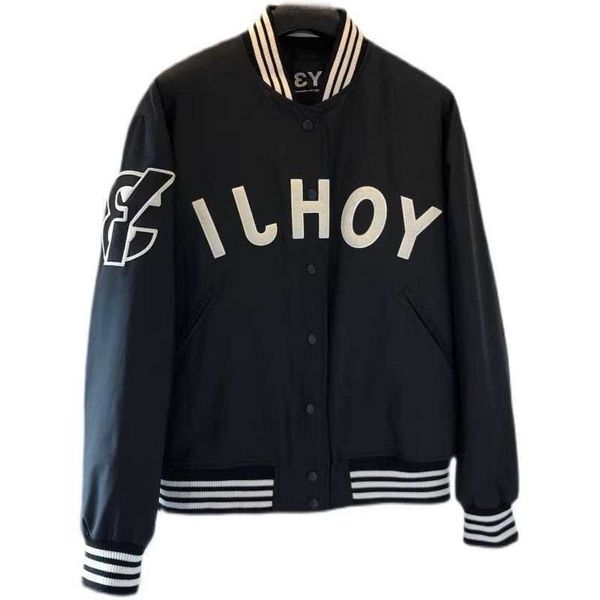 high version baseball jackets mens womens cardigan coat y3 designer jacket embroidered sportswear men jacket hip hop colthing, Black;brown
high version baseball jackets mens womens cardigan coat y3 designer jacket embroidered sportswear men jacket hip hop colthing, Black;brown