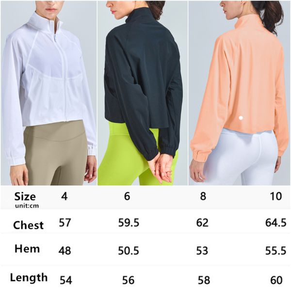 ll-wt1326 womens yoga outfit outer jackets outdoor exercise fitness running wear casual sportswear long sleeve loose sun-protective clothing, Black;brown
ll-wt1326 womens yoga outfit outer jackets outdoor exercise fitness running wear casual sportswear long sleeve loose sun-protective clothing, Black;brown