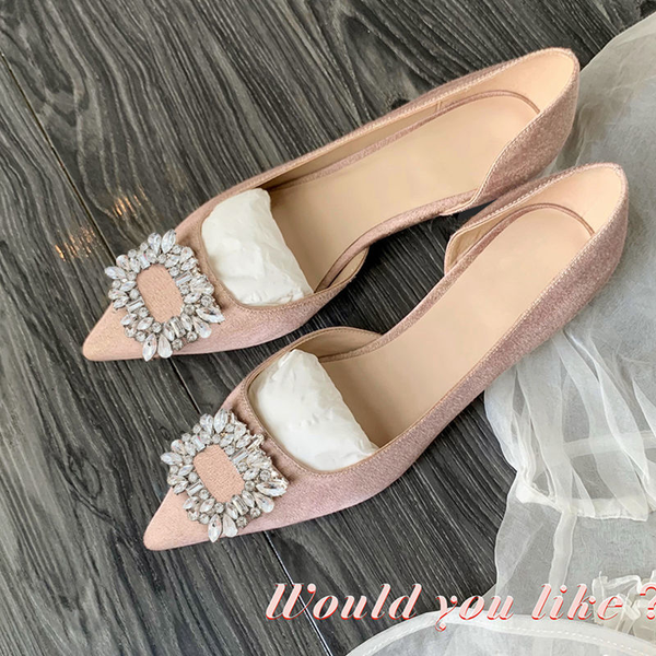 pointed flat shoes womens side empty shallow water drill square buckle gentle temperament ladies summer boutique womens shoes, Black
pointed flat shoes womens side empty shallow water drill square buckle gentle temperament ladies summer boutique womens shoes, Black