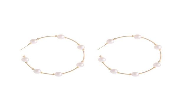 new boho white imitation pearl round circle hoop earrings women gold color big earings korean jewelry statement earrings3191829, Golden
new boho white imitation pearl round circle hoop earrings women gold color big earings korean jewelry statement earrings3191829, Golden