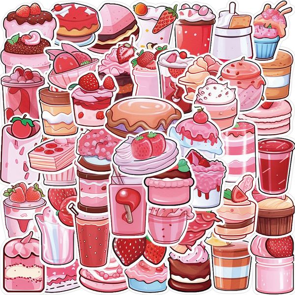 50pcs pink food stickers pack waterproof vinyl stickers non-random for car bike luggage lapskateboard scrapbook water bottle decal
50pcs pink food stickers pack waterproof vinyl stickers non-random for car bike luggage lapskateboard scrapbook water bottle decal