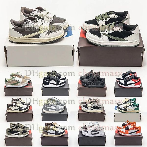 2023 jumpman 1 kid shoes basketball shoes olive reverse mocha boys and girls child shoes fragment bred toddler shoes big sies 4y youth kids, Black
2023 jumpman 1 kid shoes basketball shoes olive reverse mocha boys and girls child shoes fragment bred toddler shoes big sies 4y youth kids, Black