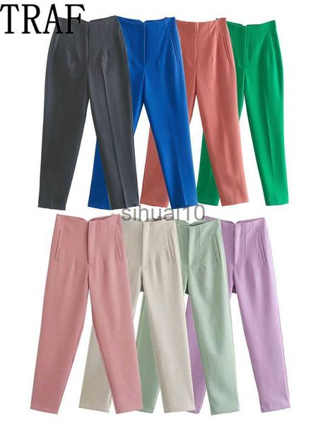 women's pants capris traf 2022 pants for women beige high waist woman trousers office wear black white pants streetwear multicolor bagg
women's pants capris traf 2022 pants for women beige high waist woman trousers office wear black white pants streetwear multicolor bagg