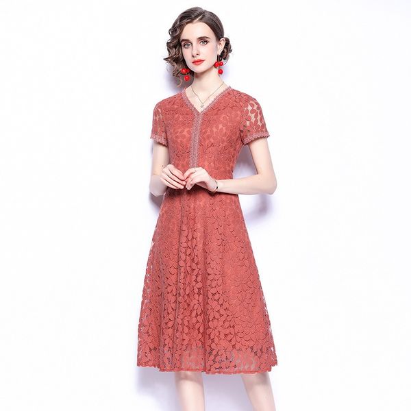 2023 summer european station women's flower lace dress | short sleeve, a-line, mid-calf length | casual floral print, v-neckline | size, Black;gray
2023 summer european station women's flower lace dress | short sleeve, a-line, mid-calf length | casual floral print, v-neckline | size, Black;gray