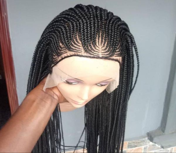 synthetic wigs part braided box braids wig long black hair 134 lace front for women cosplay with baby9314947
synthetic wigs part braided box braids wig long black hair 134 lace front for women cosplay with baby9314947