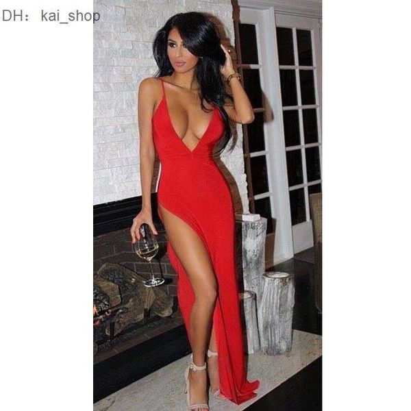 front back deep v low cut high elastic tight nightclub side slit dress party fun 11, Black;pink
front back deep v low cut high elastic tight nightclub side slit dress party fun 11, Black;pink